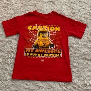 Lego / Caution My Awesome Is Out Of Control / Kids T-Shirt